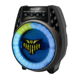 IQ Sound 4" Bluetooth TWS Party Speaker w LED Lights & Multi-Connectivity