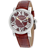 Locman Women's Classic Brown Dial Watch - 293BR/BR by Balec Group