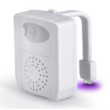 CLEAN BOWL UV Sanitizing Light For Germ Free Toilets With LED Motion Light by VistaShops