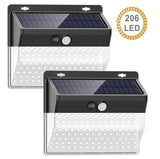Lumina 206 LED Cluster Lights With Solar Power And Motion Sensor by VistaShops
