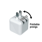 Xyst 2.4-Amp Dual USB Foldable Wall Charger