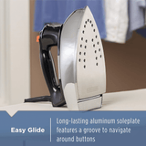 Black & Decker Classic Auto-Shutoff Iron with Aluminum Soleplate