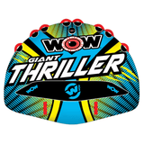 WOW Watersports Giant Thriller 1 to 4 Person Inflatable Towable Deck Tube