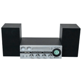 Victor Milwaukee 50W Desktop CD Stereo System Silver - Refurbished