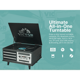 Victor Monroe 8-in-1 Music Center