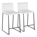 Mara - Upholstered Contemporary Counter Stool (Set of 2) by Couch.com