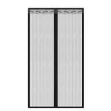 Magnetic Mesh Curtain Hands-free Fly Mesh Door Curtain 39x82” Self-adhesive Door Screen Anti Mosquito Bugs