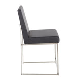 Fuji - Contemporary Modern Elegance High Back Dining Chair (Set of 2) by Couch.com