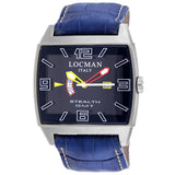 Locman Men's Classic Blue Dial Watch - 300BLYLBLKL by Balec Group