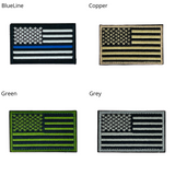 JupiterGear Tactical USA Flag Patch with Detachable Backing