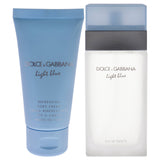 Dolce & Gabbana Light Blue 2 Pcs Set For Women: 1.7 Eau De Toilette Spray + 1.7 Body Cream