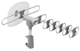 Naxa High Powered Amplified Motorized Outdoor Antenna Suitable For HDTV and ATSC Digital Television (NAA-351)