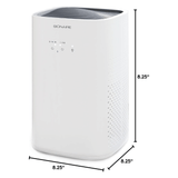 Bionaire True HEPA 360-Degree Touch-Control Air Purifier for Medium Size Rooms