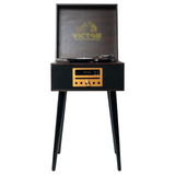 Victor Newbury 8-in-1 Music Center Espresso -  Refurbished