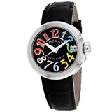 Locman Women's Tuttotondo Black Dial Watch - 340BKMULBK by Balec Group