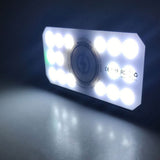 Sun Chaser Mini Solar Powered Wireless Phone Charger 10,000 mAh With LED Flood Light by VistaShops