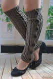 Cute as a Button Tall Boots Leg Warmers