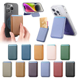 Sleek Wally Strong and Slim Magnetic Back Wallet for Apple IPhones and Samsung Phones