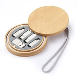 Natura Natural Bamboo Mobile Charging Kit for Apple and Android Phones