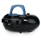 Emerson 7" Bluetooth DVD Boombox Blue - Refurbished