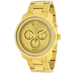 Movado Men's Bold Gold tone Dial Watch - 3600278 by Balec Group