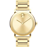 Movado Men's Bold Gold Dial Watch - 3600795 by Balec Group