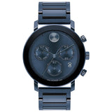 Movado Men's Bold Blue Dial Watch - 3600812 by Balec Group