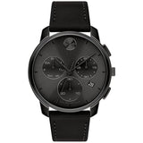 Movado Men's Bold Thin Black Dial Watch - 3600835 by Balec Group