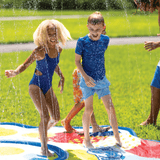 WOW Watersports 12ft Dots Spray Pad with Inflatable Edge Rim to Retain Water