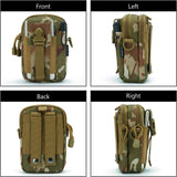 JupiterGear Tactical MOLLE Military Pouch Waist Bag for Hiking, Running and Outdoor Activities