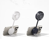 Breeze Buddy Multi-Functional Magnetic Mini Phone Fan With Grip RIng Stand