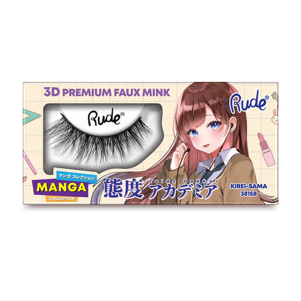 RUDE Manga 3D Faux Mink Lashes - Kirei-Sama