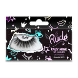 RUDE Essential Faux Mink 3D Lashes - Graceful