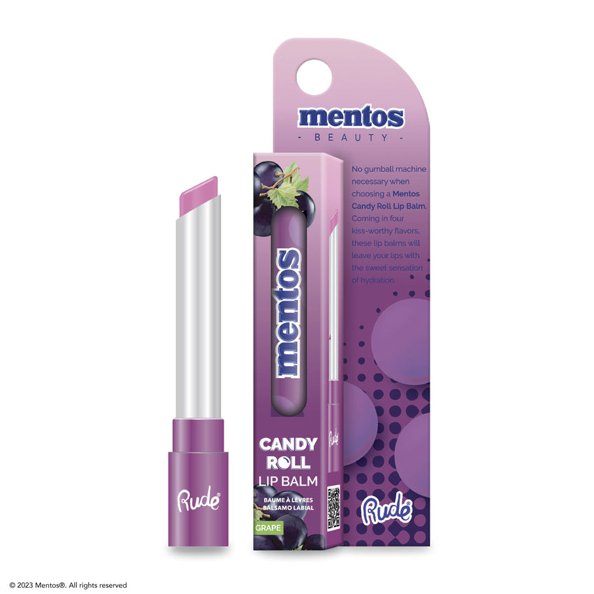 RUDE Mentos Candy Roll Lip Balm - Grape