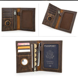 Travel Folio Anti-Theft Passport Case With Multiple Slots