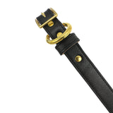 Plain Leather Dog Collar by Bonne et Filou