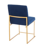 Fuji - Contemporary Stylish Frame, High Back Dining Chair (Set of 2) by Couch.com