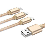 Multi-Phone Master Universal 3-in-1 USB Charging Cable