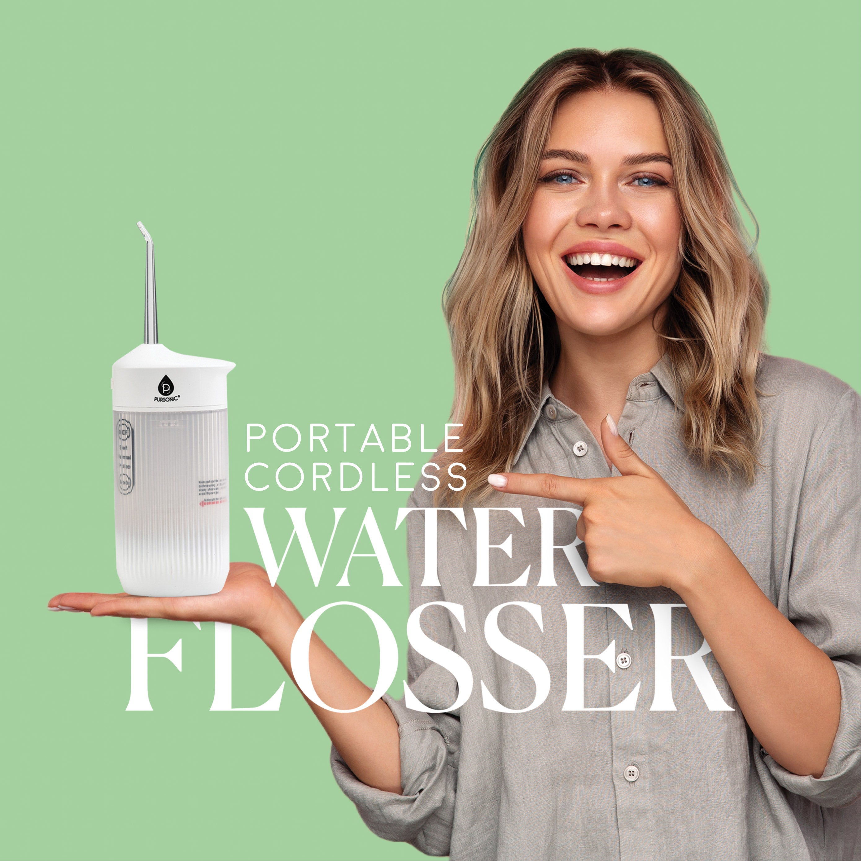 Portable Water From Rever Portable USB Rechargeable Collapsible Water Flosser – Avera Group