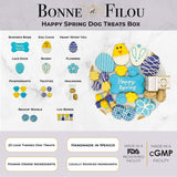 Spring Themed Dog Treats Gift Box by Bonne et Filou