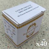 40 Count Dog Macaron Treats Gift Box by Bonne et Filou