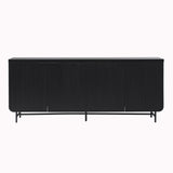 Modern Fluted Door Minimalist Storage Sideboard by Couch.com