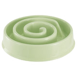 Slow Feeder Healthy Dog Bowl Happy Hunting Fun Puzzle Maze Bowl for Water Food 7.68in in Diameter 10.5oz in Capacity for Small Medium Dogs