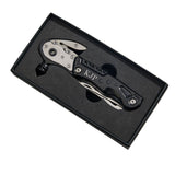 Black Glass Breaker With Multi Tools, 6