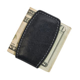 Black Leather Money Clip by Creative Gifts