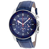 Locman Men's Aviatore Blue Dial Watch - 450NBL by Balec Group