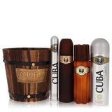 Cuba 4 Pcs. Gift Set: 3.4 Fl.Oz. Edt Spray 6.7 Fl.Oz. Deodorant Spray 1.1 Fl.Oz. Edt Spray And 3.4 Fl.Oz. Aftershave Spray For Men.Cuba