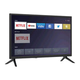 Supersonic 24" Smart 12V ACDC Compatible HDTV DLED HD WiFi with 3 HDMI Inputs and 2 USB Inputs (SC-2416STV)