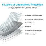 Naztech IntelliShield HD Tempered Glass 25pc Bundle Kit for iPhone 15 Pro