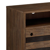 Clarkson - TV Stand - Rustic Natural Aged Brown by Couch.com